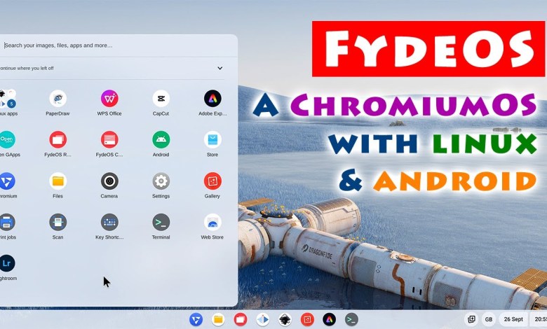 FydeOS: ChromiumOS with Android, Linux & no Google! FydeOS: ChromiumOS with Android, Linux & no Google!