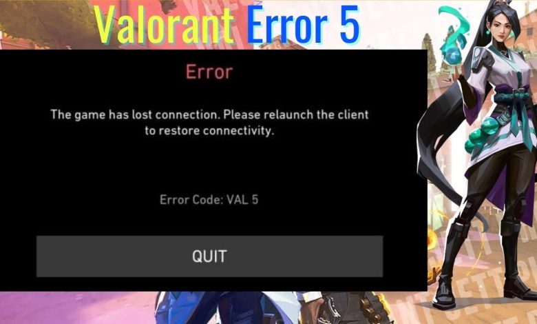 How To Fix Valorant Server Error Code 5 In Windows How To Fix Valorant Server Error Code 5 In Windows