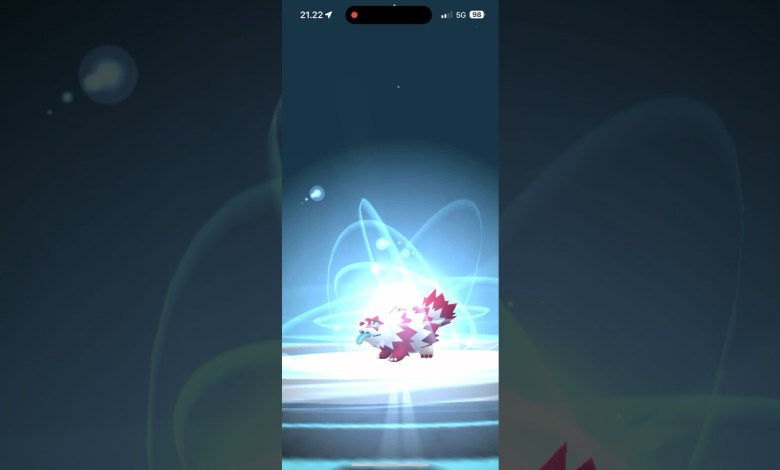 Pokemon GO – Shiny Zigzagoon evolve Shiny Linoone (iPhone 15 Pro Max) Pokémon GO #mmtopokemongo Pokemon GO – Shiny Zigzagoon evolve Shiny Linoone (iPhone 15 Pro Max) Pokémon GO #mmtopokemongo