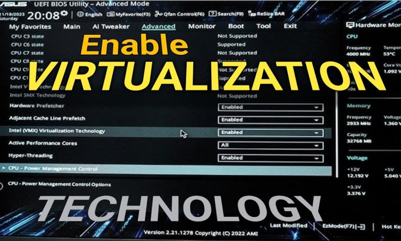 How to Enable Virtualization Technology in BIOS (Step-by-Step Guide) | How to Enable Virtualization Technology in BIOS (Step-by-Step Guide) |