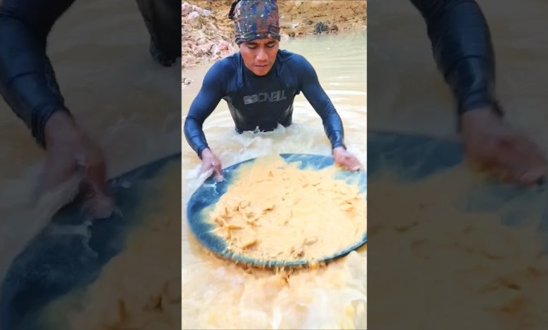Wow amazing,. The largest gold discovery in a gold mining pool, tambang emas 1 kg perhari #goldrush Wow amazing,. The largest gold discovery in a gold mining pool, tambang emas 1 kg perhari #goldrush