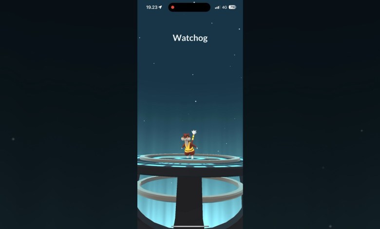 Pokemon GO – Patrat evolve Watchog (iPhone 15 Pro Max) Pokémon GO #mmtopokemongo Pokemon GO – Patrat evolve Watchog (iPhone 15 Pro Max) Pokémon GO #mmtopokemongo