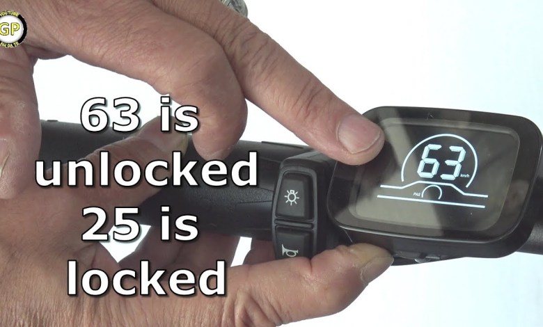 How to Unlock E-bike ENGWE M20 How to Unlock E-bike ENGWE M20