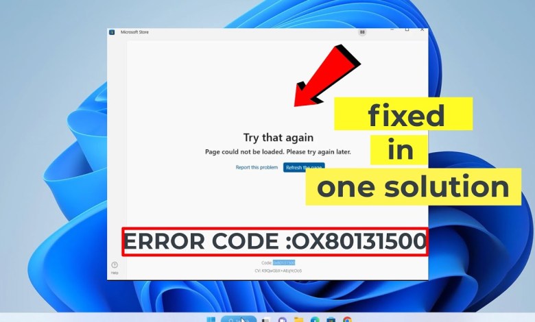 (FIXED) Microsoft Error Code : 0x80131500 | page couldn’t be loaded | fixed | 2023 (FIXED) Microsoft Error Code : 0x80131500 | page couldn’t be loaded | fixed | 2023
