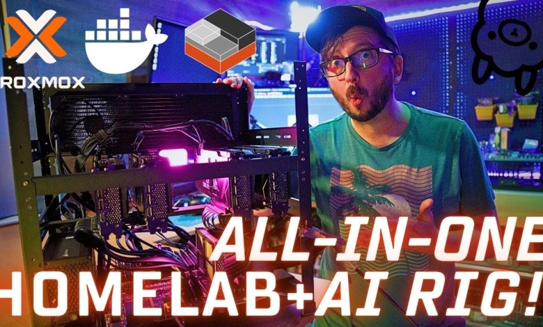 Proxmox Ai Homelab all-in-one Home Server – Docker Dockge LXC with GPU Passthrough Proxmox Ai Homelab all-in-one Home Server – Docker Dockge LXC with GPU Passthrough