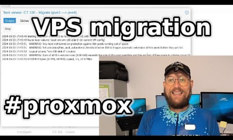 #proxmox cluster: migrate #vps #proxmox cluster: migrate #vps