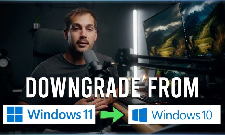 How to Downgrade from Windows 11 to Windows 10 How to Downgrade from Windows 11 to Windows 10