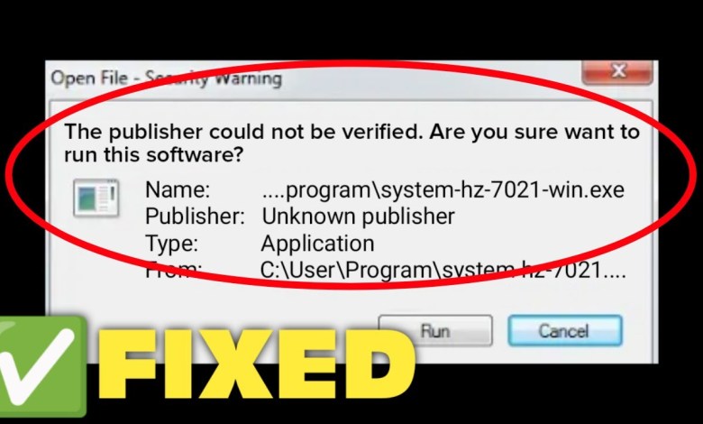 How to Fix Publisher Could Not Be Verified Error on Windows 11 / 10 How to Fix Publisher Could Not Be Verified Error on Windows 11 / 10