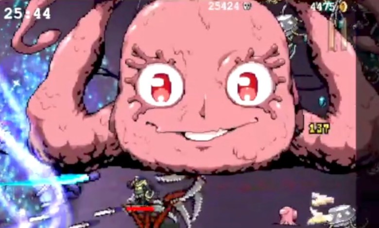 Boss Baby attacks us in Vampire Survivors Boss Baby attacks us in Vampire Survivors