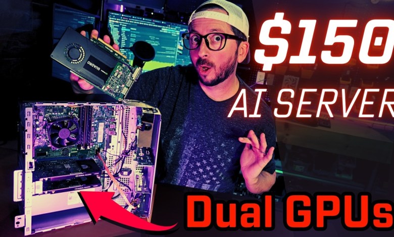 SUPER Cheap Ai PC – Low Wattage, Budget Friendly, Local Ai Server with Vision SUPER Cheap Ai PC – Low Wattage, Budget Friendly, Local Ai Server with Vision