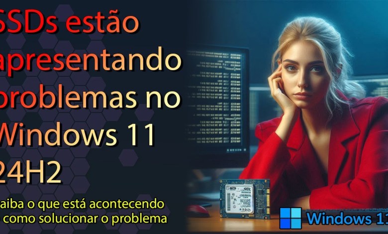 SSD’s estão apresentando problema com o Windows 11 24H2 – Saiba como se prevenir SSD’s estão apresentando problema com o Windows 11 24H2 – Saiba como se prevenir