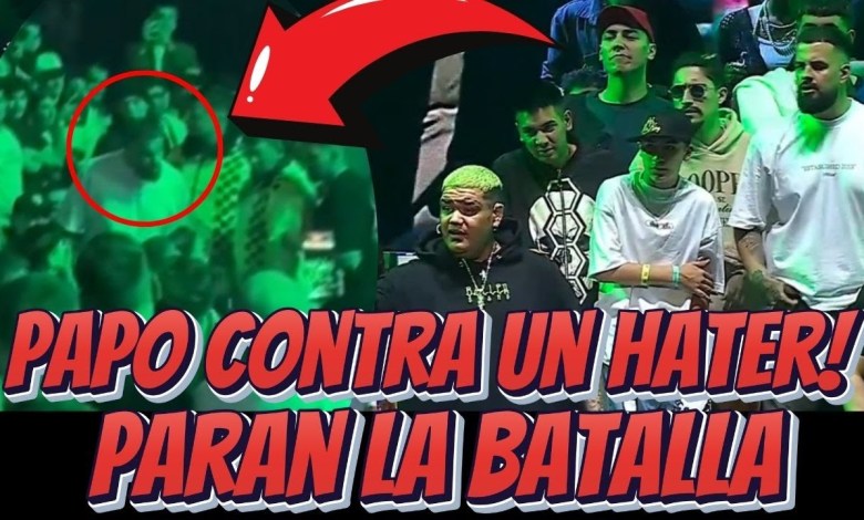 Papo Enfrenta a un Hater en Liga Bazooka y Detiene la Batalla: ¡Momento Tenso! Papo Enfrenta a un Hater en Liga Bazooka y Detiene la Batalla: ¡Momento Tenso!