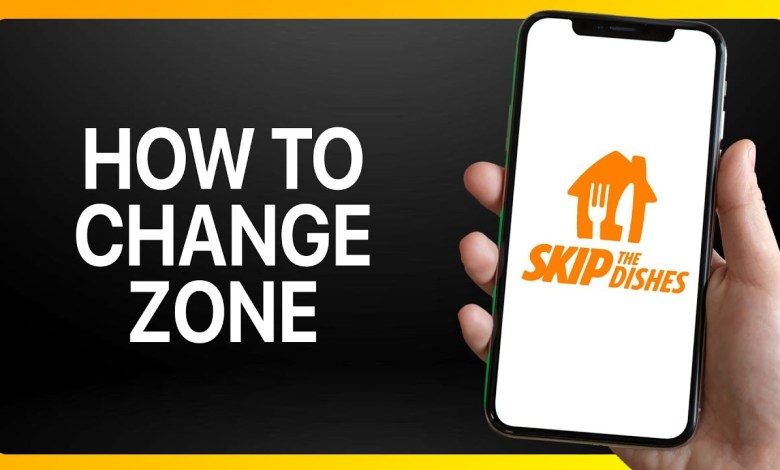 How To Change Zone In Skip The Dishes Tutorial How To Change Zone In Skip The Dishes Tutorial