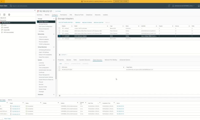 Creating a VM on VMware ESXi 8.0 with QSM4 iSCSI LUN: Full Process Creating a VM on VMware ESXi 8.0 with QSM4 iSCSI LUN: Full Process