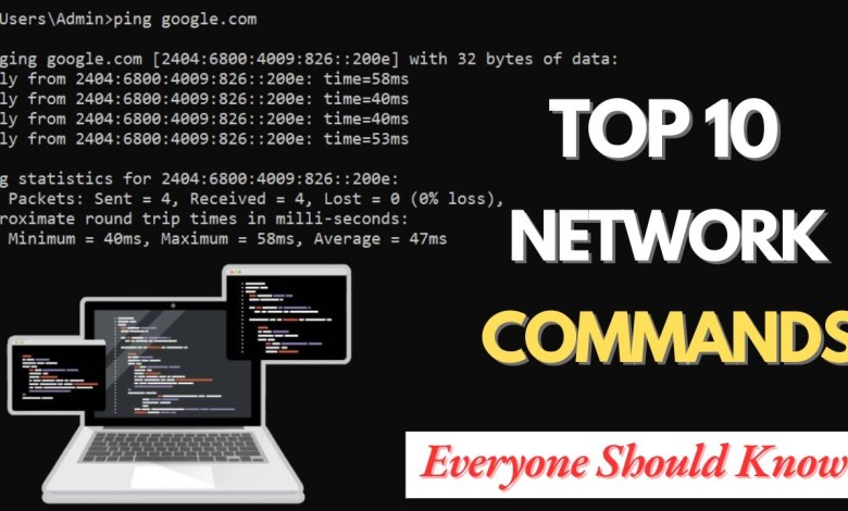 Top 10 Networking Commands You Should Know! | 10 Commands for Every IT Professional Top 10 Networking Commands You Should Know! | 10 Commands for Every IT Professional