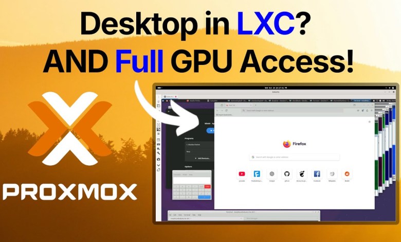 Adding a Desktop Environment with Shared GPU Passthrough in Proxmox LXC (Xubuntu, Vulkan & VA-API) Adding a Desktop Environment with Shared GPU Passthrough in Proxmox LXC (Xubuntu, Vulkan & VA-API)
