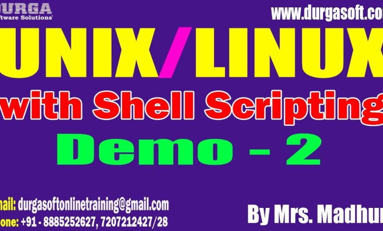 UNIX/LINUX with Shell Scripting tutorials || Demo – 2 || by Mrs. Madhuri on 02-09-2024 @4PM IST UNIX/LINUX with Shell Scripting tutorials || Demo – 2 || by Mrs. Madhuri on 02-09-2024 @4PM IST