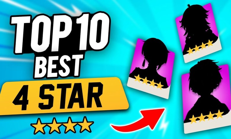 Top 10 Best 4 Star Genshin Impact Character In Patch 5.0 Top 10 Best 4 Star Genshin Impact Character In Patch 5.0