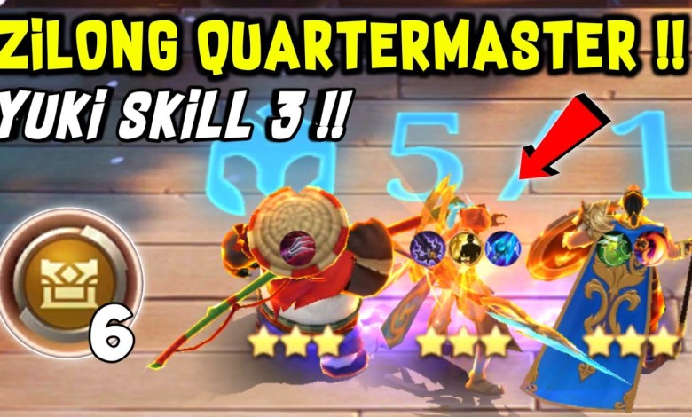 ZILONG QUARTERMASTER YUKI SKILL 3 !! HYPER DILUAR NALAR !! MAGIC CHESS MOBILE LEGENDS ZILONG QUARTERMASTER YUKI SKILL 3 !! HYPER DILUAR NALAR !! MAGIC CHESS MOBILE LEGENDS