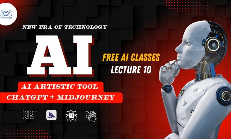 AI MidJourney + ChatGPT for Art Creativity| AI-generated content| Lecture 10 AI MidJourney + ChatGPT for Art Creativity| AI-generated content| Lecture 10