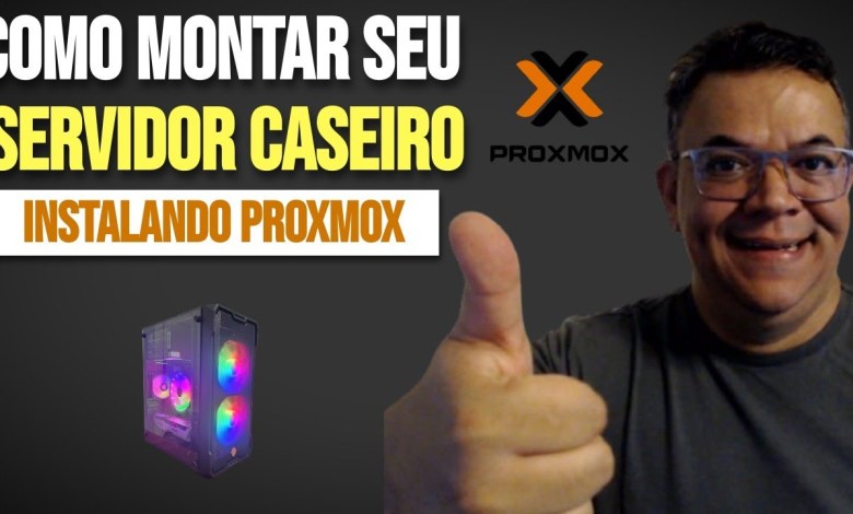 Como Montar seu Servidor Caseiro (Instalação do Proxmox) Como Montar seu Servidor Caseiro (Instalação do Proxmox)