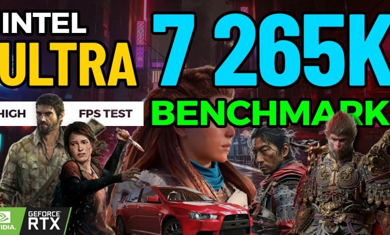Intel Ultra 7 265K Tested in Gaming Benchmark Intel Ultra 7 265K Tested in Gaming Benchmark