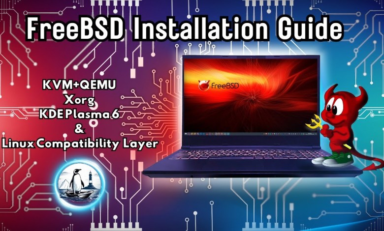 How to Install FreeBSD: KVM+QEMU, KDE Plasma 6, sudo, pkg Basics & Linux Binary Compatibility How to Install FreeBSD: KVM+QEMU, KDE Plasma 6, sudo, pkg Basics & Linux Binary Compatibility