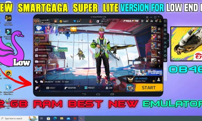 New SmartGaGa Super Lite Best For Low End PC -2GB Ram OB46 | No Graphics Card | Free Fire In 1GB Ram New SmartGaGa Super Lite Best For Low End PC -2GB Ram OB46 | No Graphics Card | Free Fire In 1GB Ram