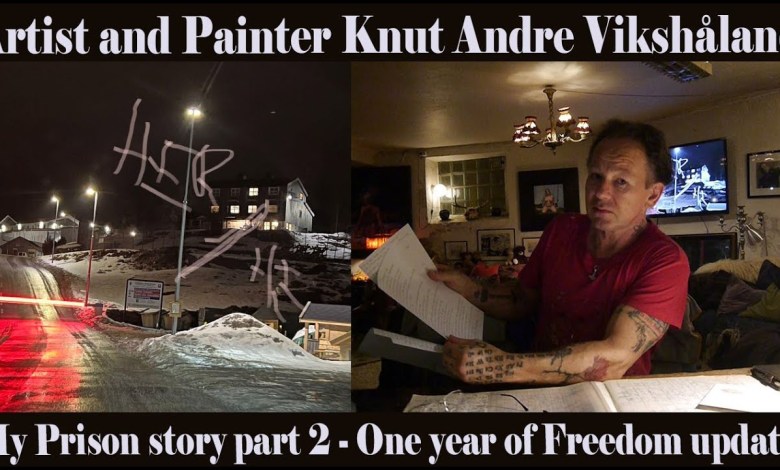 My Prison Story part 2 – One year of Freedom update – Artist Knut Andre Vikshåland My Prison Story part 2 – One year of Freedom update – Artist Knut Andre Vikshåland