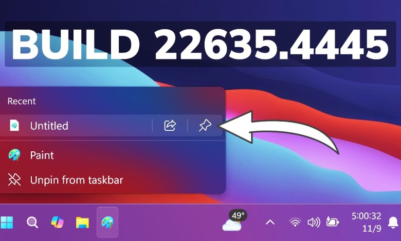 New Windows 11 Build 22635.4445 – New Taskbar, Start Menu, File Explorer Changes and Fixes (Beta) New Windows 11 Build 22635.4445 – New Taskbar, Start Menu, File Explorer Changes and Fixes (Beta)