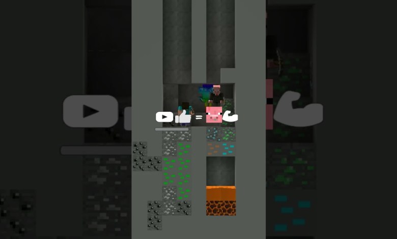 Piggy and Herobrine mining any ores! Piggy and Herobrine mining any ores!