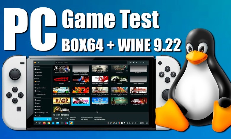 PC Games on Nintendo switch. Lutris BOX64 + WINE 9.22 ESYNC DXVK1.10 custom Game Test. (Part 1) PC Games on Nintendo switch. Lutris BOX64 + WINE 9.22 ESYNC DXVK1.10 custom Game Test. (Part 1)
