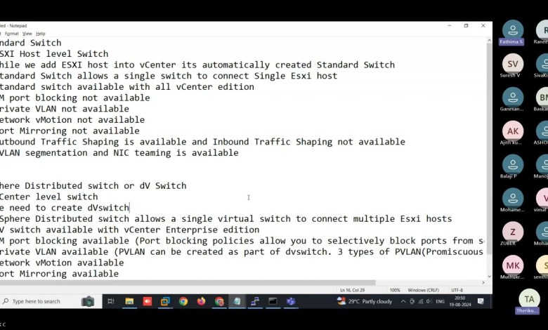 VMWare vCenter Standard Switch vs Distributed Switch explained in Tamil | Know about dV Switch VMWare vCenter Standard Switch vs Distributed Switch explained in Tamil | Know about dV Switch