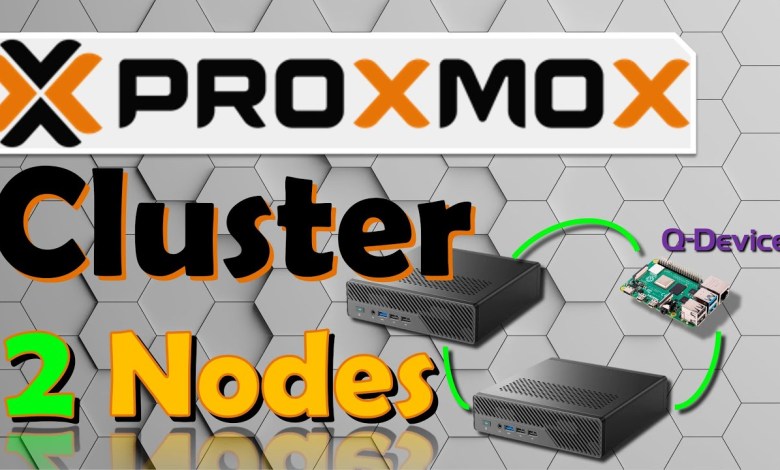 ProxMox Cluster 2 Nodes + Q-Device. Кластер просто. Для дома и офиса. ProxMox Cluster 2 Nodes + Q-Device. Кластер просто. Для дома и офиса.
