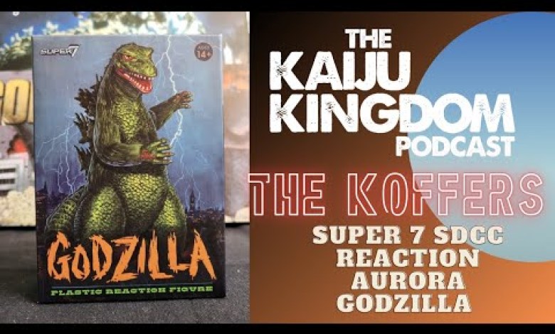 The KOFFERS: Super 7 SDCC 2024 Aurora Godzilla ReAction figure The KOFFERS: Super 7 SDCC 2024 Aurora Godzilla ReAction figure