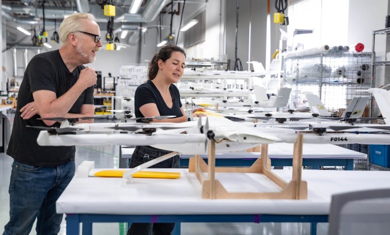 Adam Savage Explores Wing’s Drone Engineering Workshop! Adam Savage Explores Wing’s Drone Engineering Workshop!