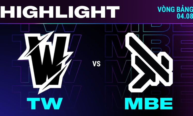 HIGHLIGHT | TW vs MBE | VCS 2024 MÙA HÈ | Tuần 6 | 04.08.2024 HIGHLIGHT | TW vs MBE | VCS 2024 MÙA HÈ | Tuần 6 | 04.08.2024