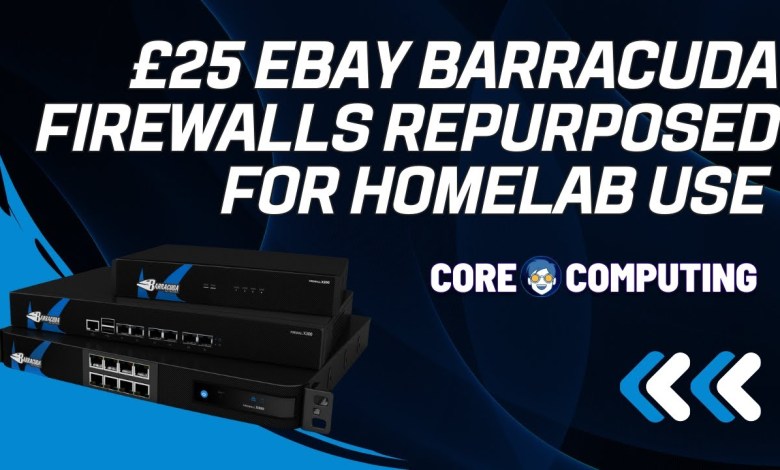 Unbeatable eBay Finds: Barracuda Firewalls for the Ultimate HomeLab #proxmox #homelab Unbeatable eBay Finds: Barracuda Firewalls for the Ultimate HomeLab #proxmox #homelab