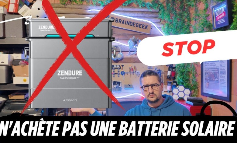 N’achète Pas une Batterie Solaire Avant de Voir Ça ! Test Zendure Hyper 2000 : rentable ? Test avis N’achète Pas une Batterie Solaire Avant de Voir Ça ! Test Zendure Hyper 2000 : rentable ? Test avis