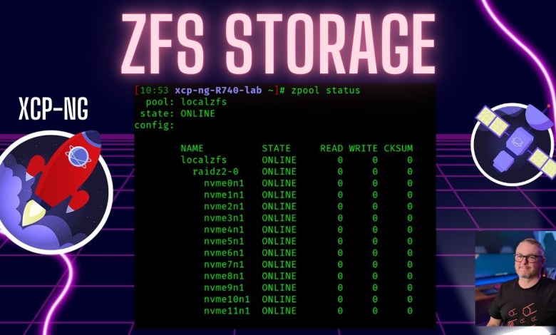 How To Setup ZFS Storage On XCP-ng How To Setup ZFS Storage On XCP-ng