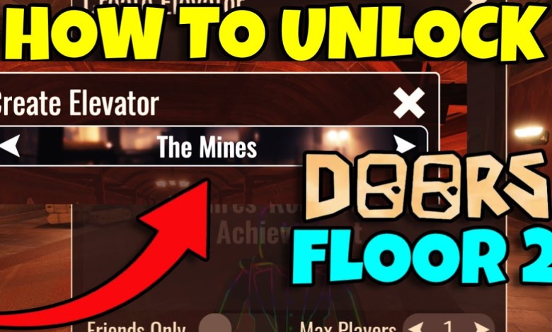 How To UNLOCK FLOOR 2 MINES in Roblox Doors How To UNLOCK FLOOR 2 MINES in Roblox Doors
