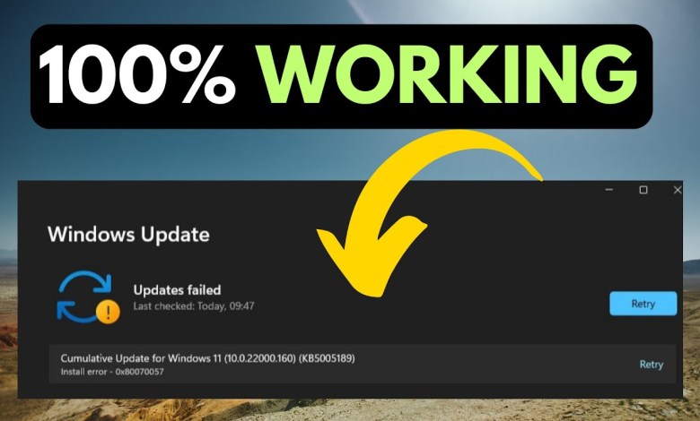 How To Fix Error 0x80070057 On Windows How To Fix Error 0x80070057 On Windows