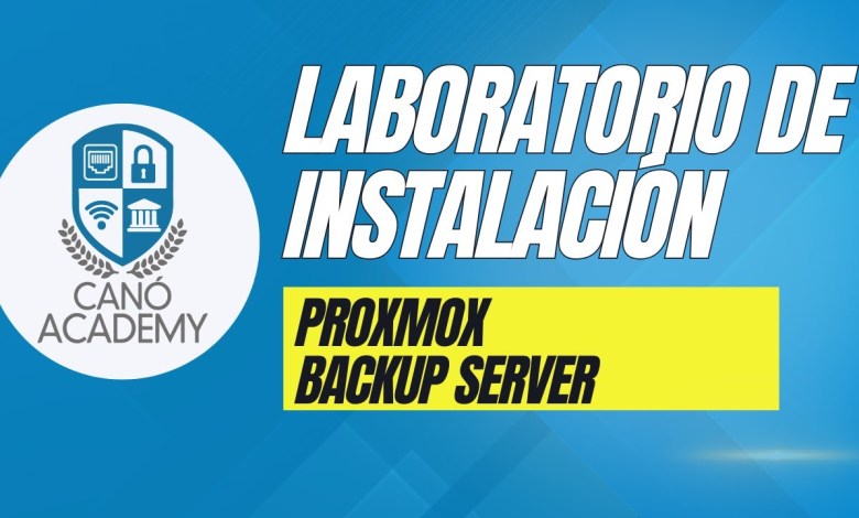 Laboratorio instalación Proxmox Backup Server Laboratorio instalación Proxmox Backup Server