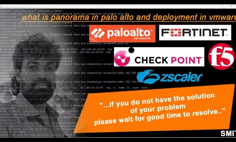 what is panorama in palo alto and deployment in vmware what is panorama in palo alto and deployment in vmware