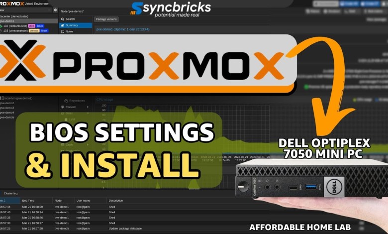 Install Proxmox on Dell Optiplex 7050 Mini PC – Complete Guide Install Proxmox on Dell Optiplex 7050 Mini PC – Complete Guide