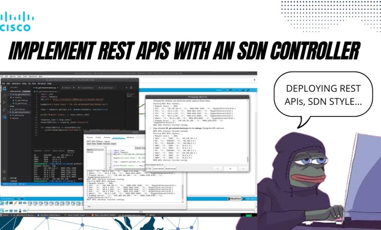 8.8.3 PACKET TRACER – IMPLEMENT REST APIS WITH AN SDN CONTROLLER – BAHASA INDONESIA 8.8.3 PACKET TRACER – IMPLEMENT REST APIS WITH AN SDN CONTROLLER – BAHASA INDONESIA