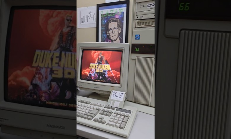 It’s 1996 & you Startup DUKE3D on MS-DOS #90s #gaming It’s 1996 & you Startup DUKE3D on MS-DOS #90s #gaming