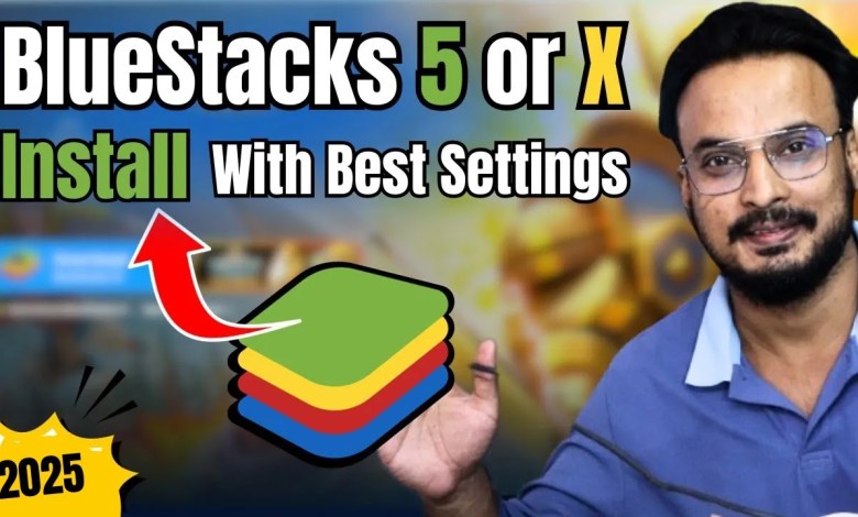 (BlueStacks 5 or X) How to Install BLUESTACKS With Best Settings in Windows 10/11 Hindi 2024 (BlueStacks 5 or X) How to Install BLUESTACKS With Best Settings in Windows 10/11 Hindi 2024