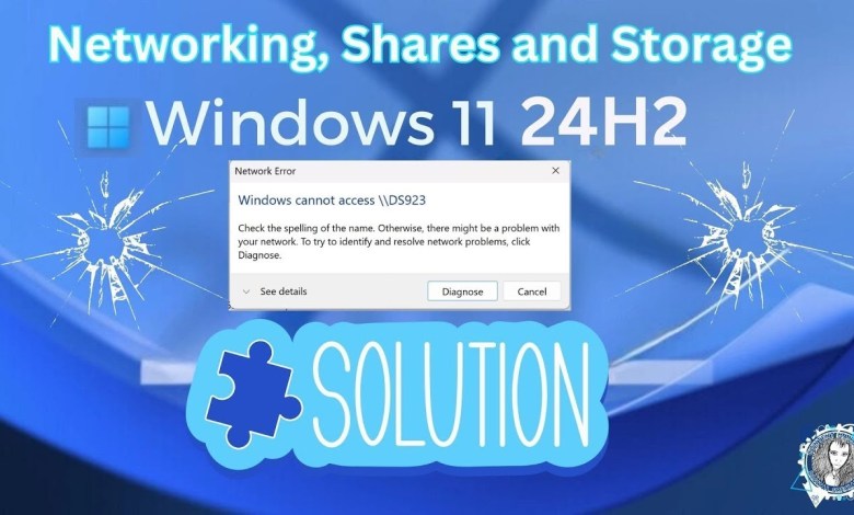Fix Error 0x80070035 – Path not found with Synology and other NAS and network shares on Windows 24H2 Fix Error 0x80070035 – Path not found with Synology and other NAS and network shares on Windows 24H2