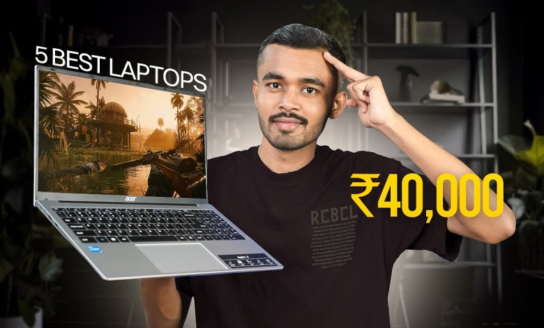 Best Laptop under 40000 in 2024 for Students and Gaming | Top 5 Best Laptops Under ₹40000 for Coding Best Laptop under 40000 in 2024 for Students and Gaming | Top 5 Best Laptops Under ₹40000 for Coding